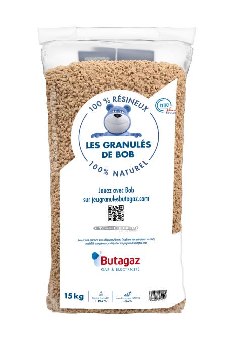 Pellets de bois 15kg - BUTAGAZ